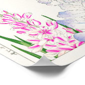 Poster Lys de maïs africains, Vanda coerulea, Tanigami Ko (Coin)