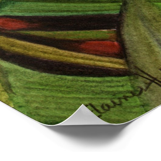 Poster Lys de tigre (Coin)