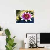 Poster Lys d'eau (Bureau à domicile)