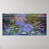 Poster Lys d'eau Claude Monet (Devant)