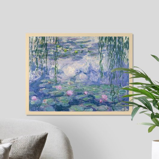 Poster Lys d'eau Claude Monet