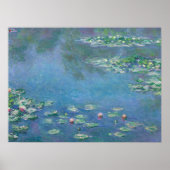 Poster Lys d'eau Claude Monet (Devant)