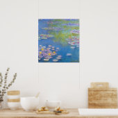 Poster Lys d'eau jaune Monet (Cuisine)