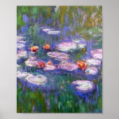Poster Lys D'Eau Par Claude Monet 1916 (Devant)