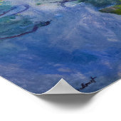 Poster Lys d'eau par Claude Monet Classic Impressionist (Coin)