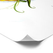 Poster Lys flamme (Gloriosa superba) (Coin)