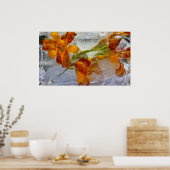 Poster Lys glacés, (Cuisine)