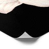 Poster Lys noirs et blancs spectaculaires (Coin)