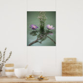 Poster Lys sur l'étang (Cuisine)