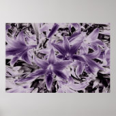 Poster Lys violets sauvages.... (Devant)