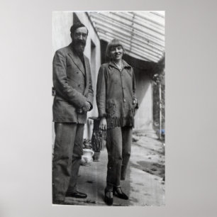 Poster Lytton Strachey and Iris Tree