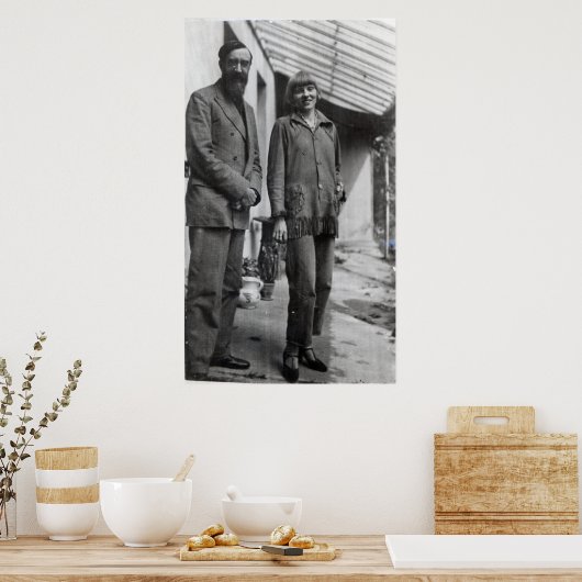 Poster Lytton Strachey et Iris Tree (Cuisine)