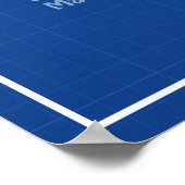 Poster LZ 129 Hindenburg - Plan directeur des avions AD (Coin)