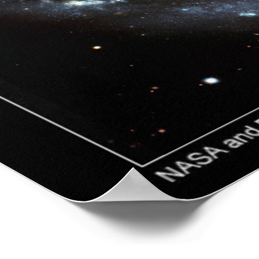 Poster M101 Spiral Galaxy (Coin)