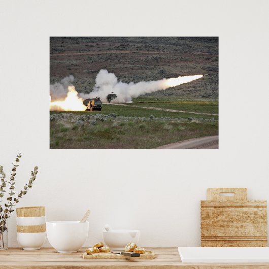 POSTER M142 HIMARS (Cuisine)