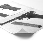 Poster m1911 vs Luger P08 pistol (Coin)