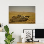 Poster M1 Abrams (Bureau à domicile)