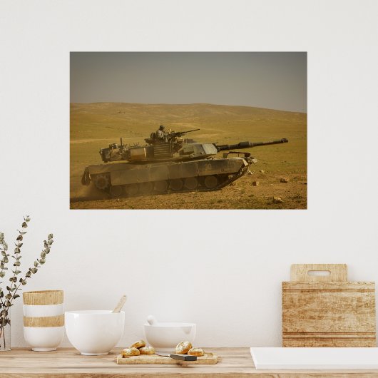 Poster M1 Abrams (Cuisine)