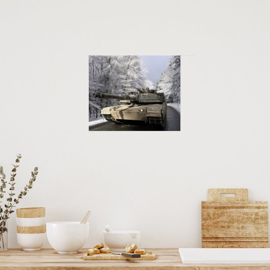 Poster M1 Abrams (Cuisine)