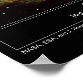 Poster M1 la nébuleuse du crabe (Coin)