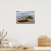 Poster M1A1 Abrams Principaux chars de combat (Cuisine)