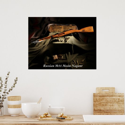 Poster M44 Mosin Nagant (Cuisine)