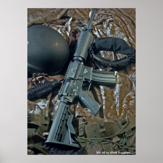 Poster M4 All par Mark Vaughan (Devant)