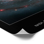 Poster M51 Whirlpool et galaxies associées (Coin)