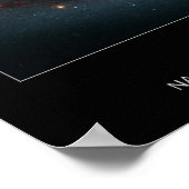 Poster M51 Whirlpool Galaxy (Coin)