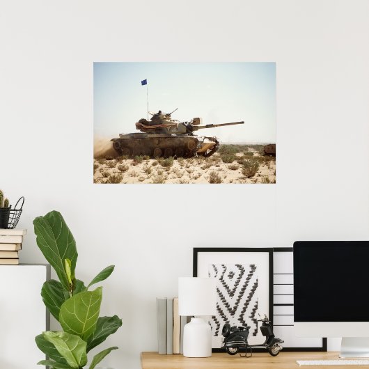 Poster M60 Patton (Bureau à domicile)