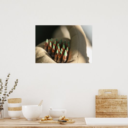 Poster M855 Balles de 5,56 mm (Cuisine)