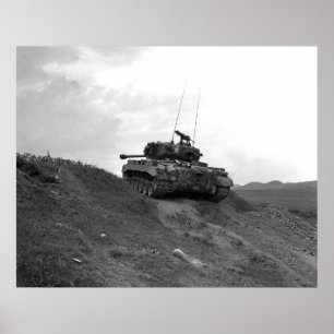 Poster M-26 Pershing