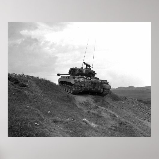 Poster M-26 Pershing (Devant)