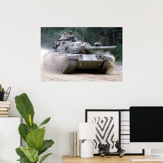 Poster M-60 Patton (Bureau à domicile)