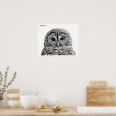 Poster M. Barred Owl - 2025 (Cuisine)