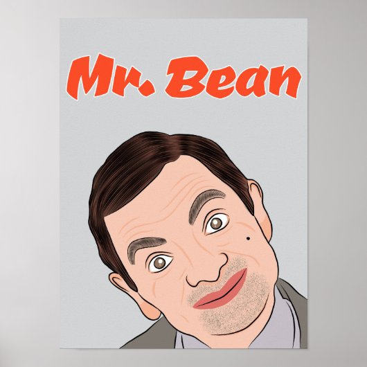Poster M. Bean (Rowan Atkinson) Fan Art (Devant)