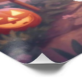 Poster M. Bluffy - Maître de l’Halloween (Coin)