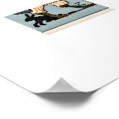 Poster M. Bunny, son livre - Adam L. Sutton (Coin)