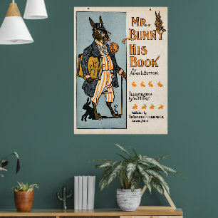 Poster M. Bunny, son livre - Adam L. Sutton