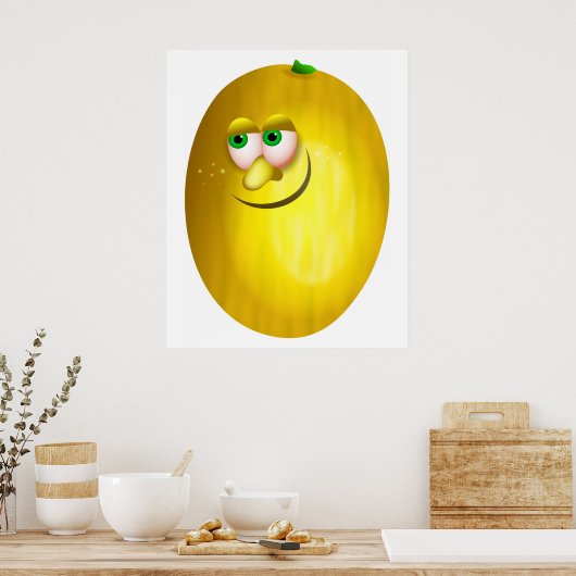 Poster M. Canary Melon (Cuisine)
