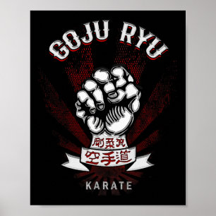 Poster M Dam Goju Ryu Karate - Uni-adultes