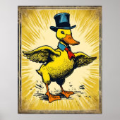 Poster M. Duck - Art d'archives (Devant)