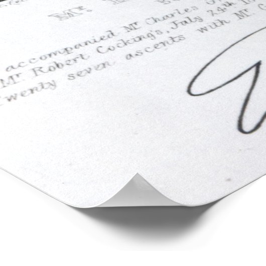 Poster M. Edward Spencer, lithographie de Day & Haghe (Coin)