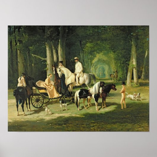 Poster M. et Mme A Mosselman et leurs deux (Devant)
