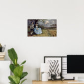 Poster M. et Mme Andrews par Thomas Gainsborough (Bureau à domicile)