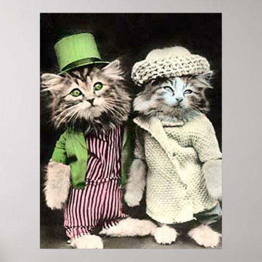 Poster M. et Mme Cat (Devant)