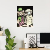 Poster M. et Mme Cat (Bureau à domicile)