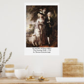 Poster M. et Mme William Hallett de Thomas Gainsborough (Cuisine)