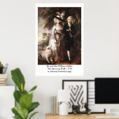 Poster M. et Mme William Hallett de Thomas Gainsborough (Bureau à domicile)