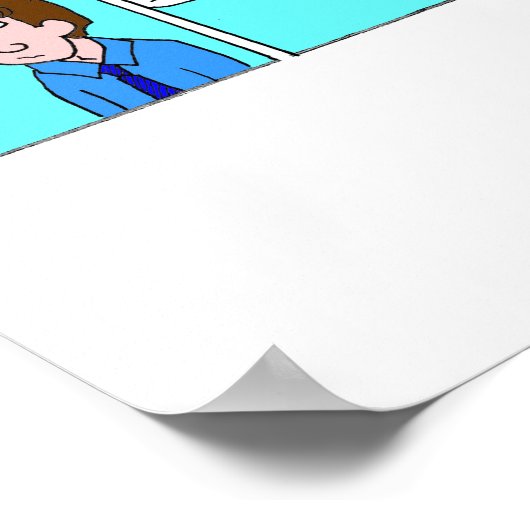 Poster M. Fitz - La solution pour l'éducation (Coin)